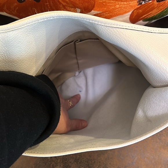 Coach white leather sling hobo - traded with a “friend”  (Style Number 27925) - Picture 15 of 16